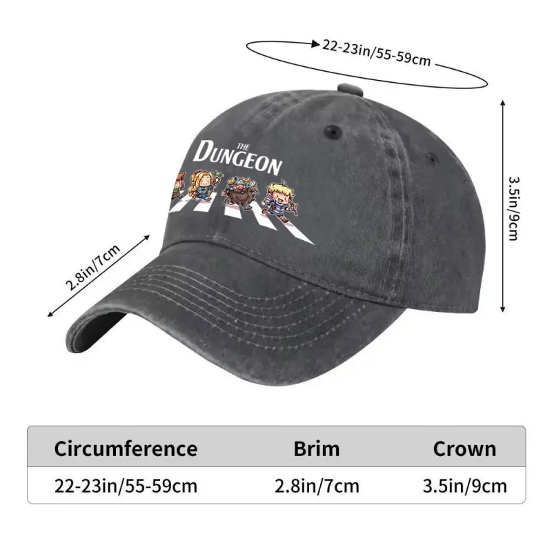 The Dungeon Baseball Cap – Adjustable Casual Hat for Outdoor Sports & Daily Wear