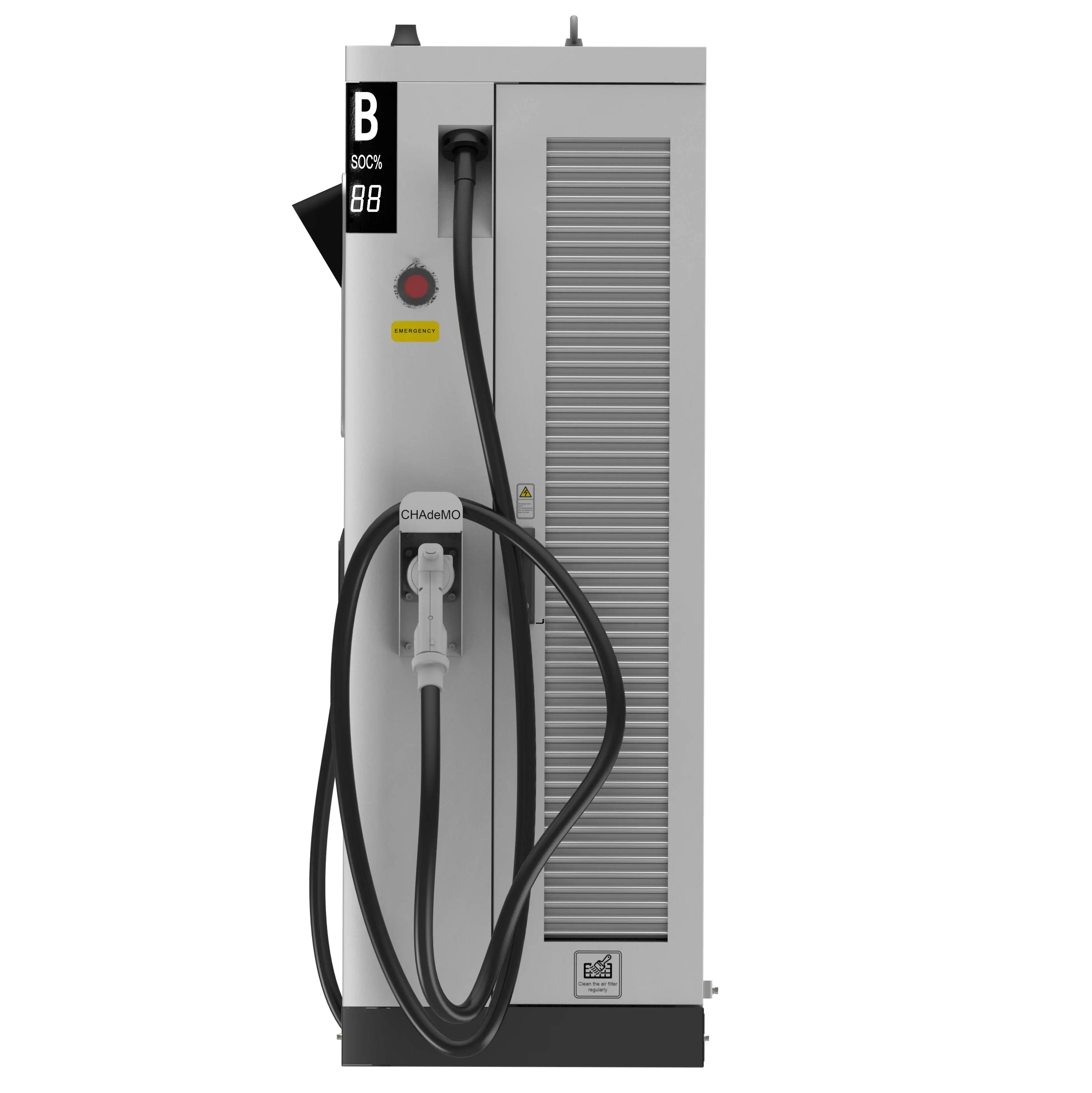 Hot คุณภาพสูงชั้นติดตั้ง Fast Ev Car Charger ระดับ 3 DC 30KW/60Kw/120KW/180KW OCPP CCS และ CHAdeMO EV สถานีชาร์จ