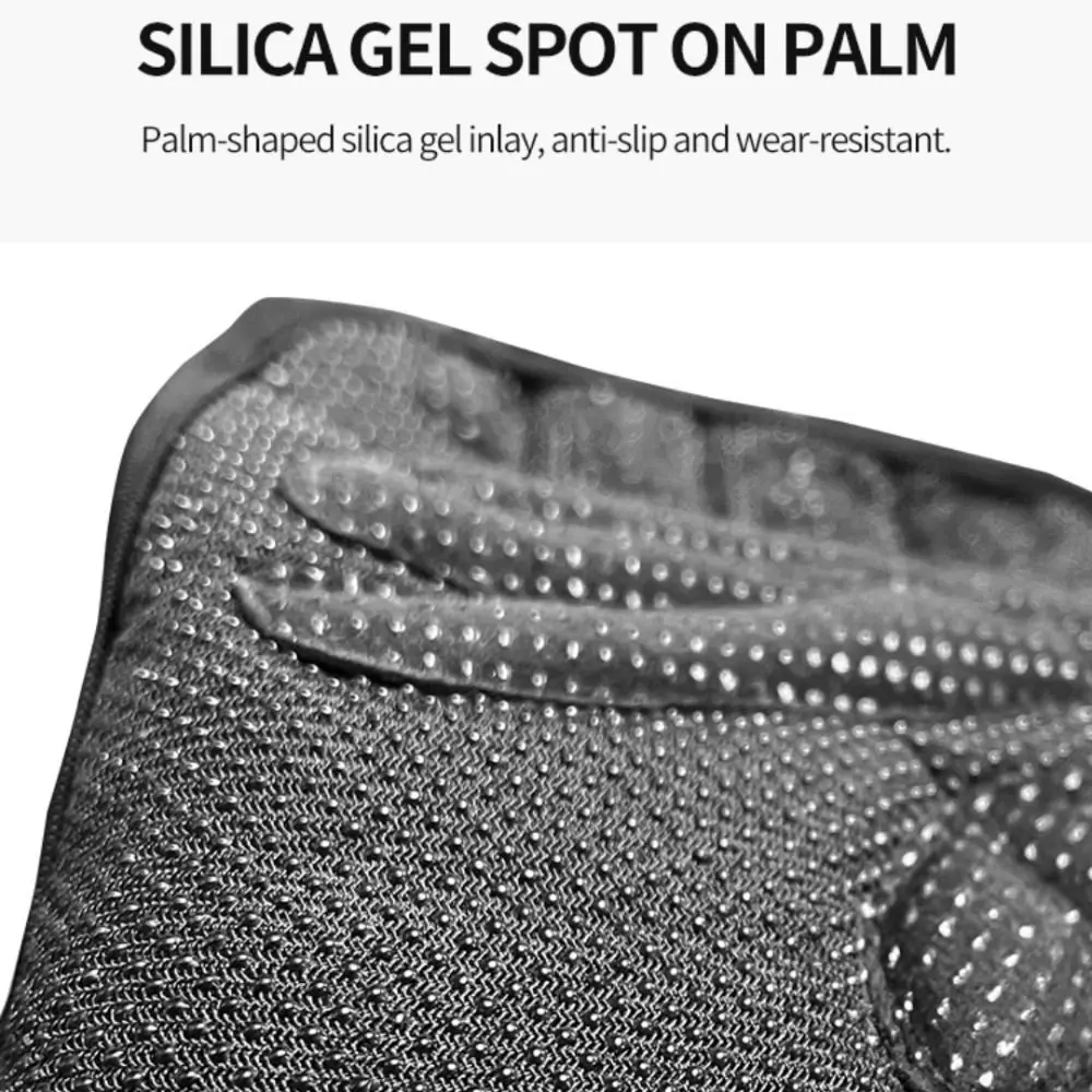 

1 Pair Finger Cot Palm Protector Gloves Non-slip Wear-resistant Fitness Palm Protect Pads Durable Breathable