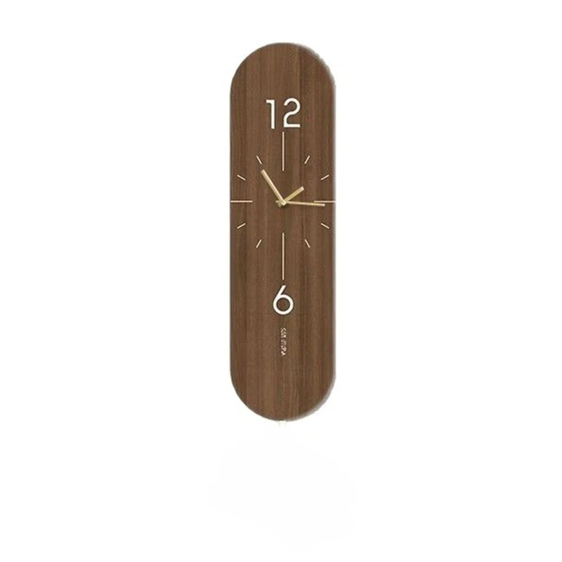 

Vintage Pendulum Wall Clocks Silent Living Room Wall Clocks Luxury Modern Decoration Clock Large Noiseless Clock Nordic Interior