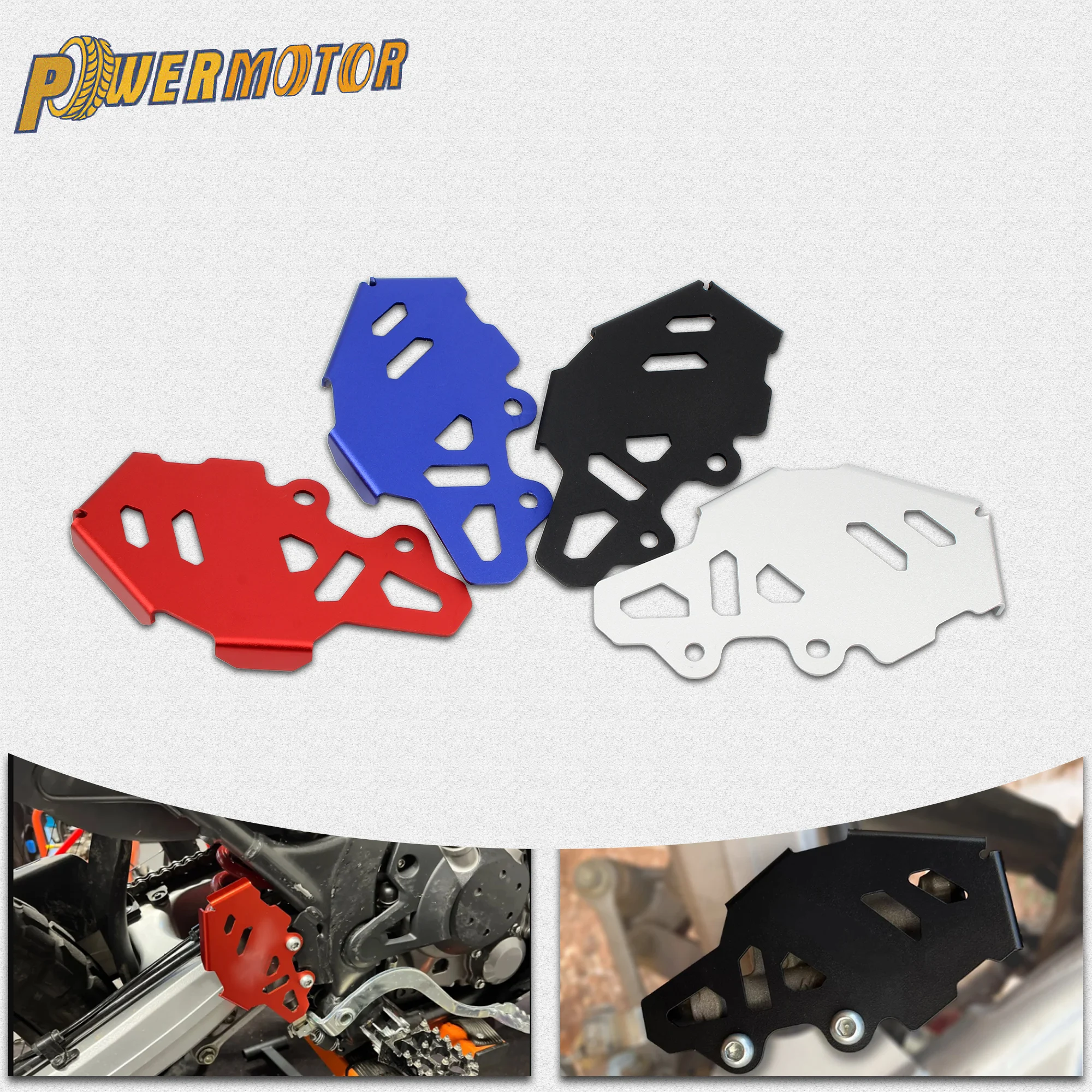 Capa protetora para cilindro mestre de freio traseiro de motocicleta, capa protetora de calcanhar traseiro para honda crf 300l 300 l crf300 rally crf300l peças