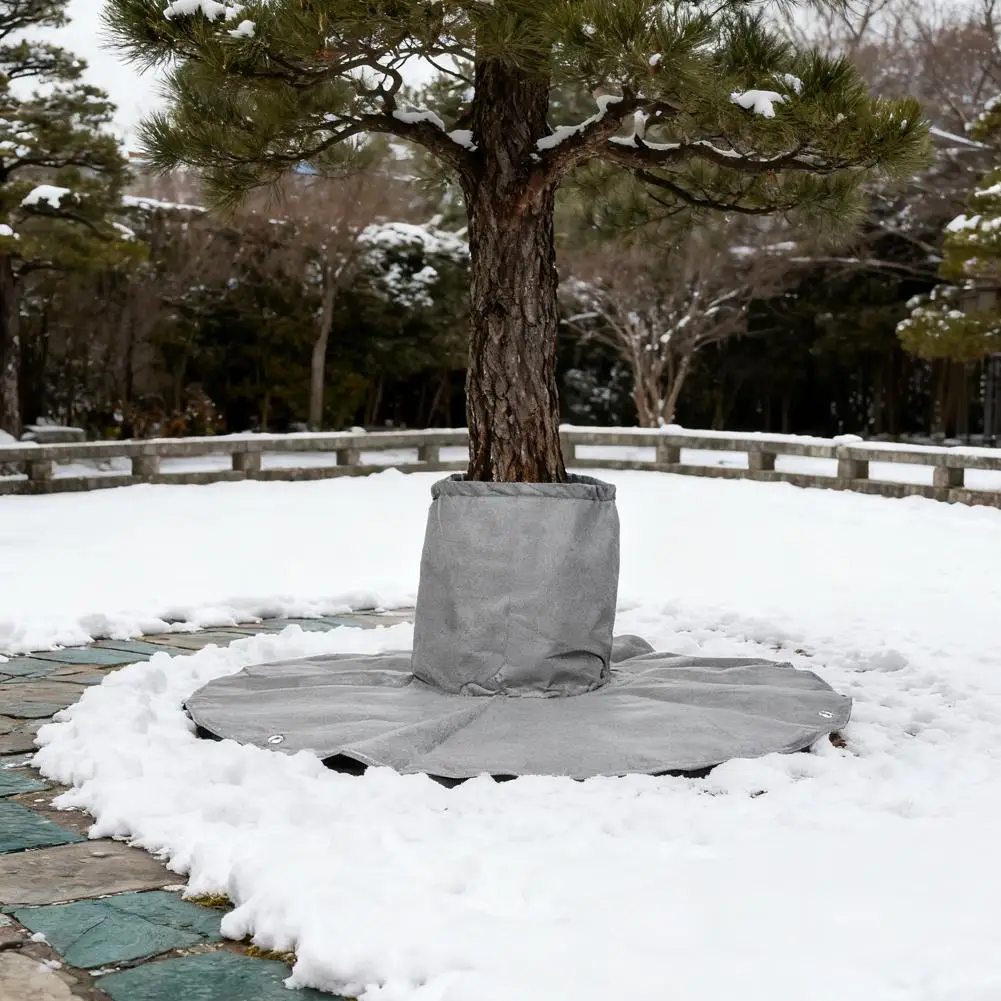 

Tree Root Insulation Protective Cover For Winter Shrub Plants Palm Tree Root Frost Freeze Protection Protection Bag Garden T6C1