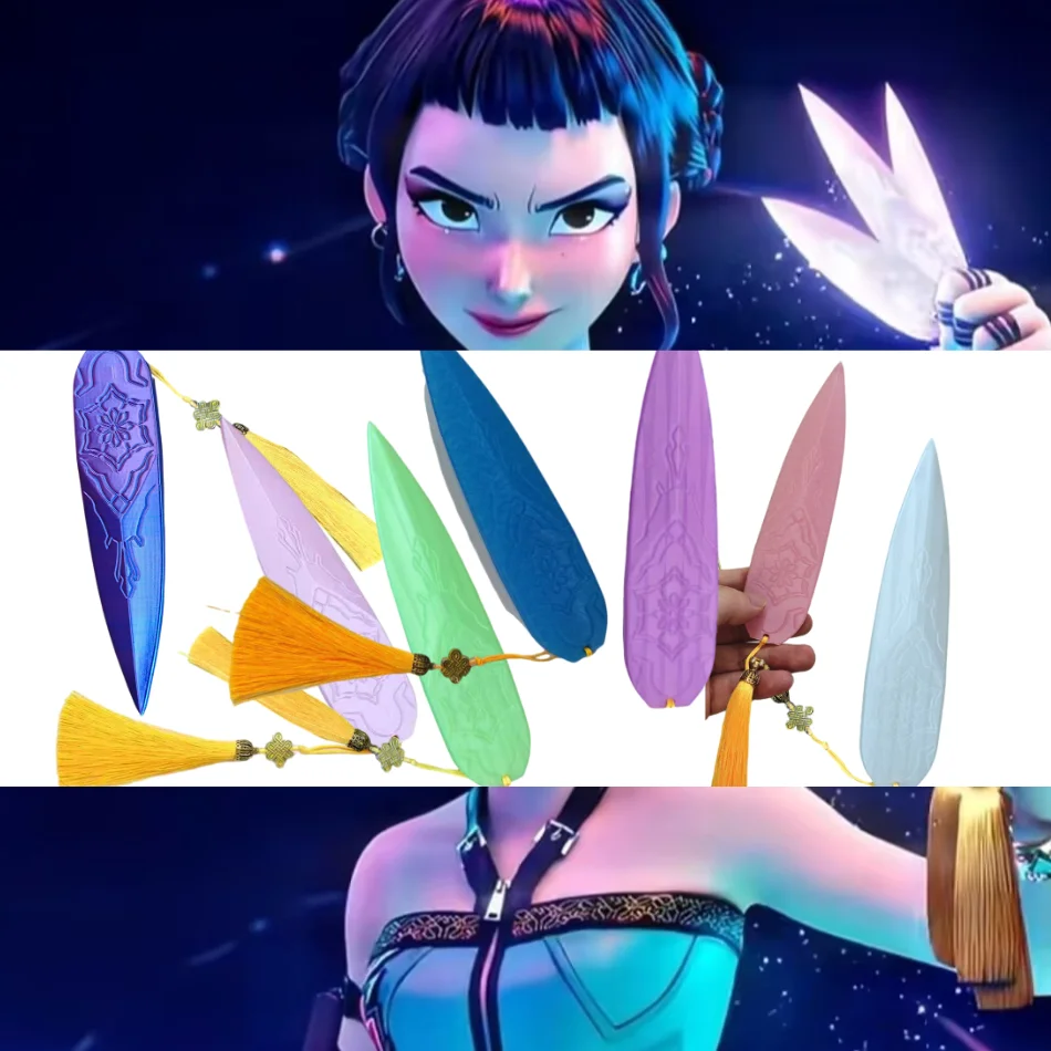 

Demon Hunter Zoey Lights Dart Weapons Props Kpop Demon Hunter Party Glow in the Dark Party Supplies Zoey Costume Accessories