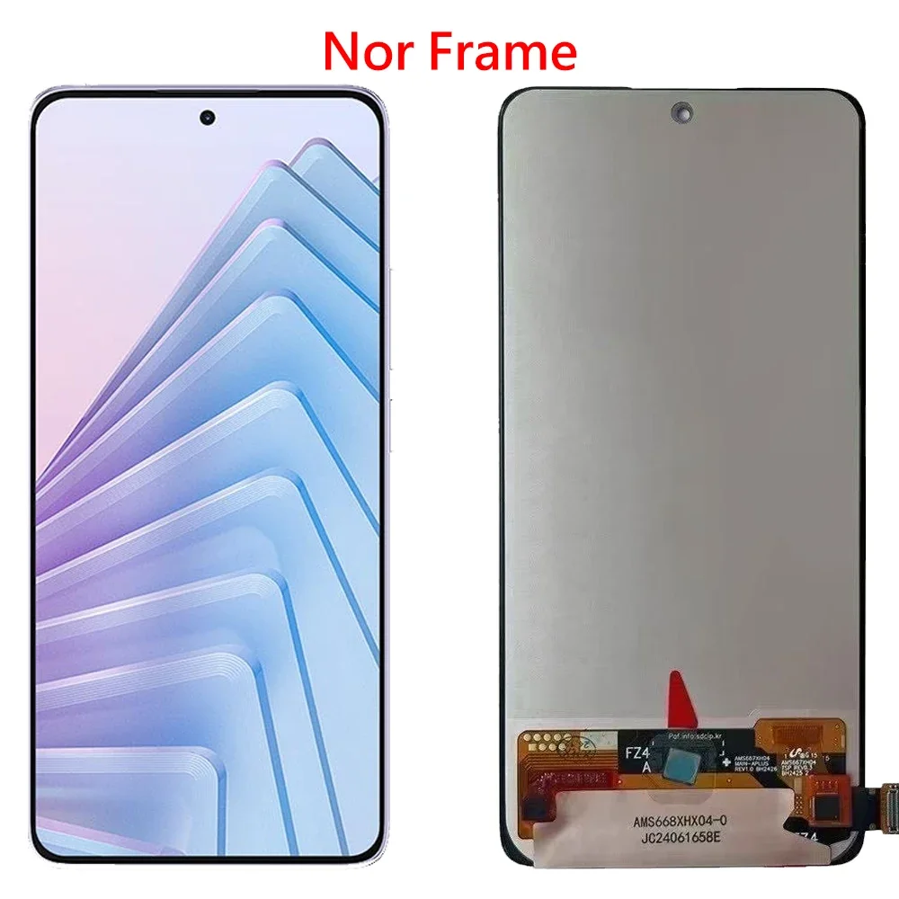 6.67" For Xiaomi Redmi Note 14 LCD Touch Screen Assembly For Xiaomi Redmi Note 14 4G 5G 24094RAD4G LCD Display Replacement
