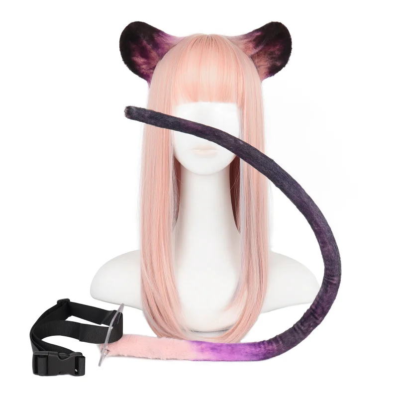 Oral aliers Lin Oreilles Sauna Bande Cosplay Costume, Trempé Kawaii Lin Queue De Souris, Accessoires JK Fille, ixD'halloween, Cerceau De Cheveux