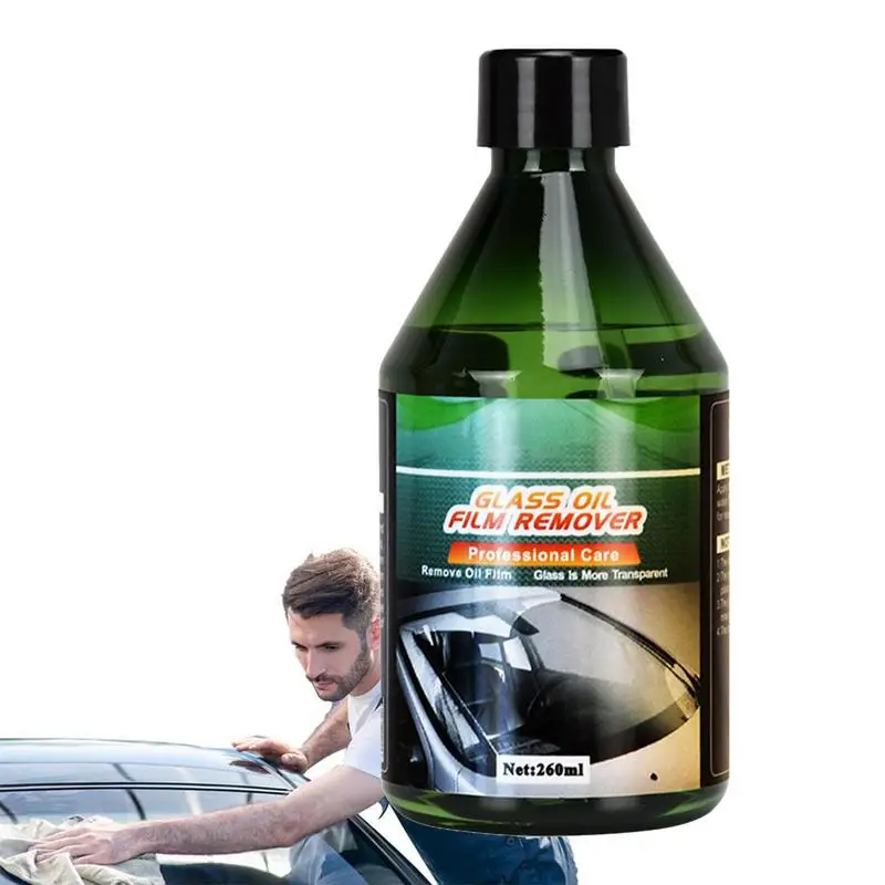 

Auto Window Cleaner 260ml Vehicles Windows Anti Fog Cleaning Spray Portable Cleaning Supplies For SUVs Trucks Mirrors Cleaning