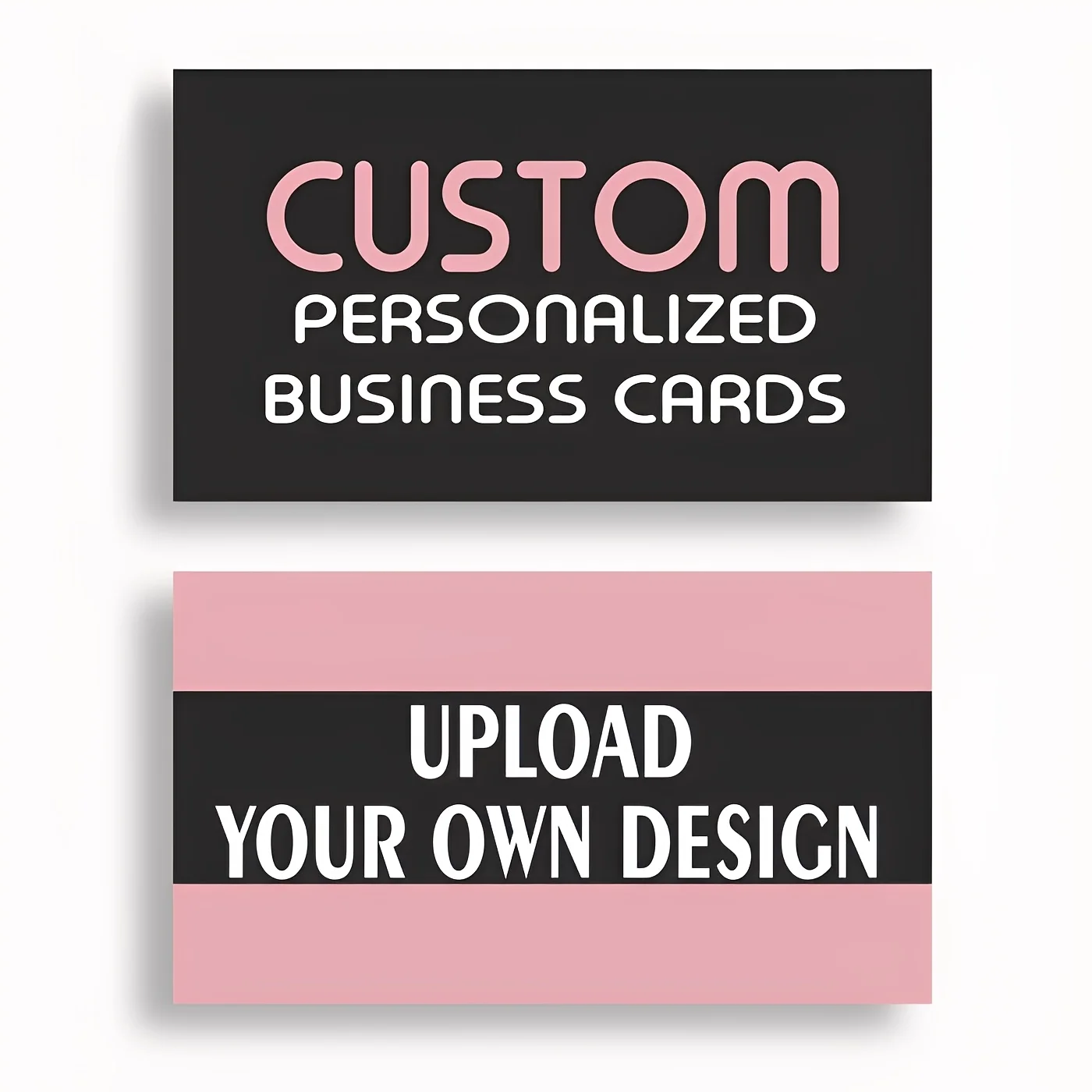 Bulk Custom Business Cards 500pcs 9x5.4cm Upload Your Own Design Multicolor Styles for Professional Branding