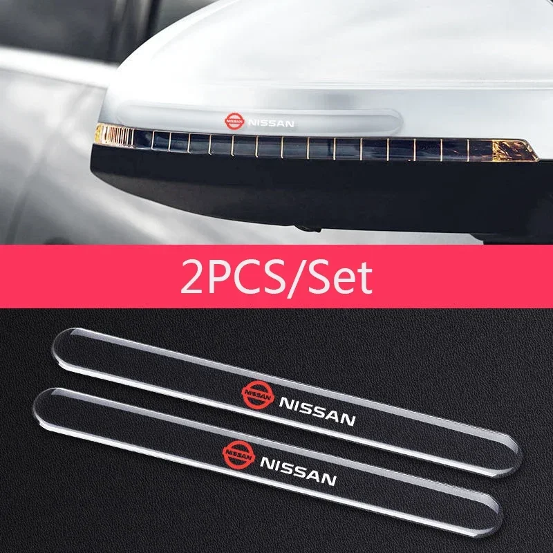 8 قطعة وعاء باب السيارة الخدوش ملصقات لنيسان ألتيما قاشقاي J11 سيلفي جوك ليف ملاحظة تيتان إكستيرا سينترا مقبض حامي #4