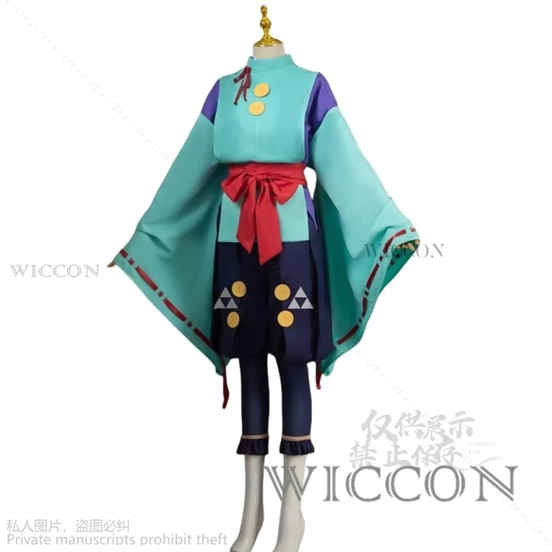 Kimono anime japonês para homem, torna-se herói fugindo Hojo Cosplay Uniforme, Perucas de Halloween, Novo