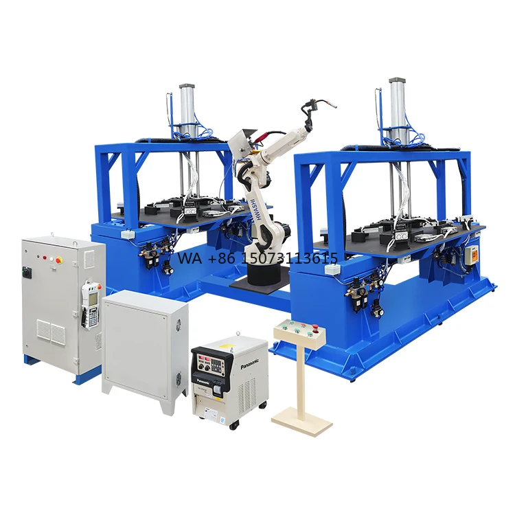 Hwashi Industrial Welding Robots Stainless Steel Well Lid Welding Robotic Arm Automatic Welding Machine