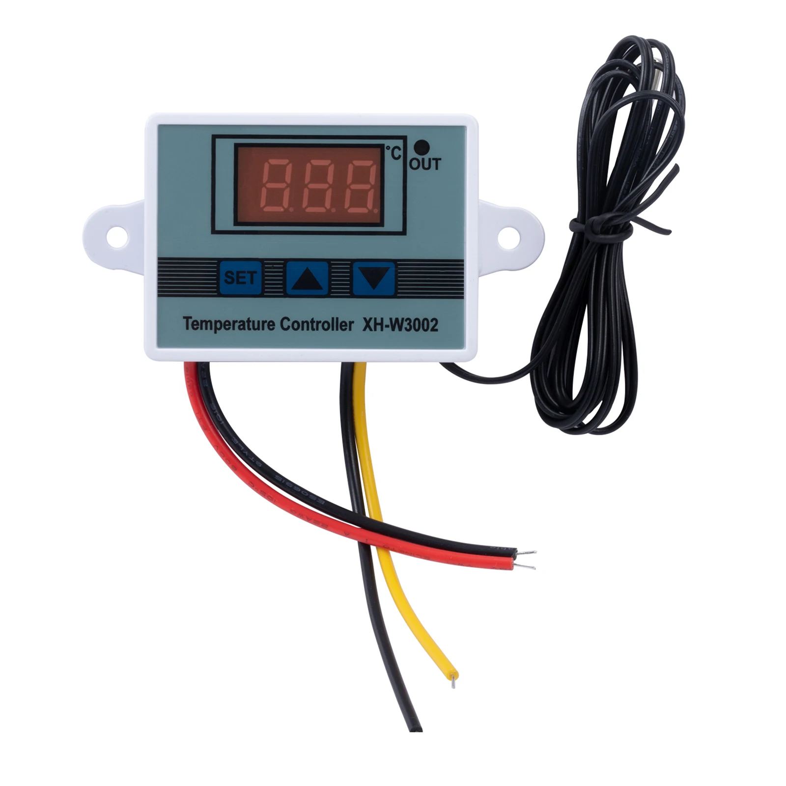 Digital Thermoregulator Thermostat Temperature Control Controller Switch XH-W3002 110-220V/12V Poultry Breeding Hatching 1Pc