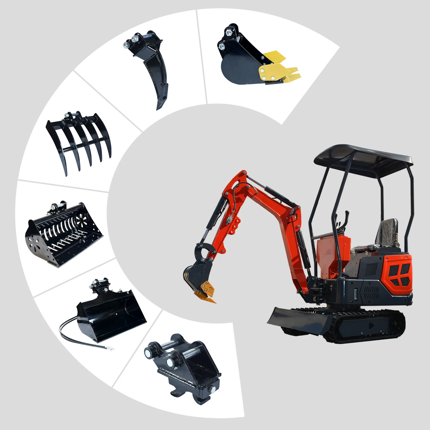 

Индивидуальный мини-экскаватор, микрокопальный станок, землеройное оборудование, небольшой гусеничный экскаватор с CE