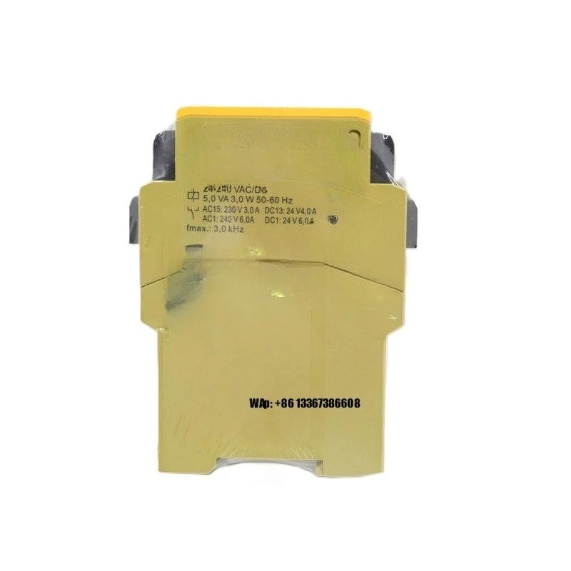 X1P Safety Monitoring Relay 12V 24V DC AC with CE Certification DIN Rail Mount for Industrial Automation Control System