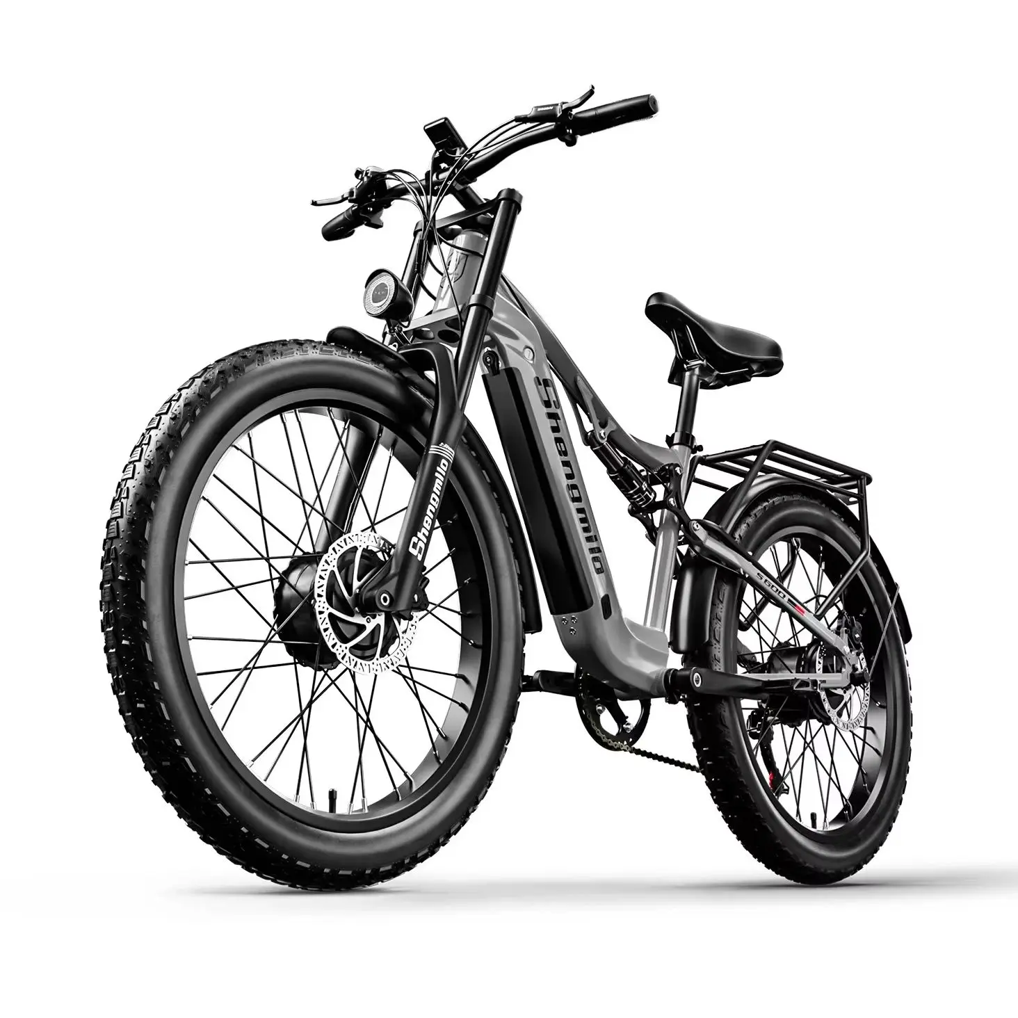 Shengmilo S600 Elektrofahrrad für den Stadtverkehr, 48V Akku, 26 Zoll All-Terrain-Elektrofahrrad