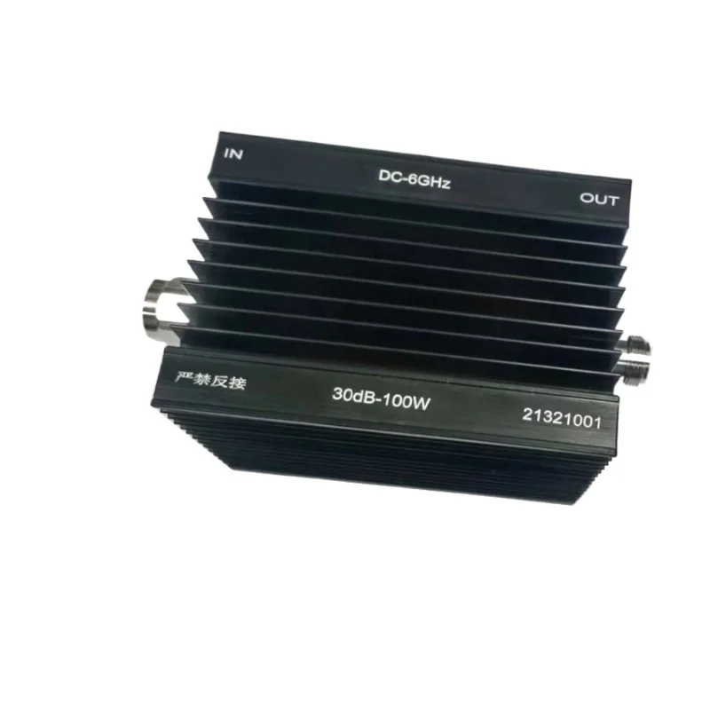 FOR Provide 100W fixed attenuator type N frequency -6GHz 1-60dB