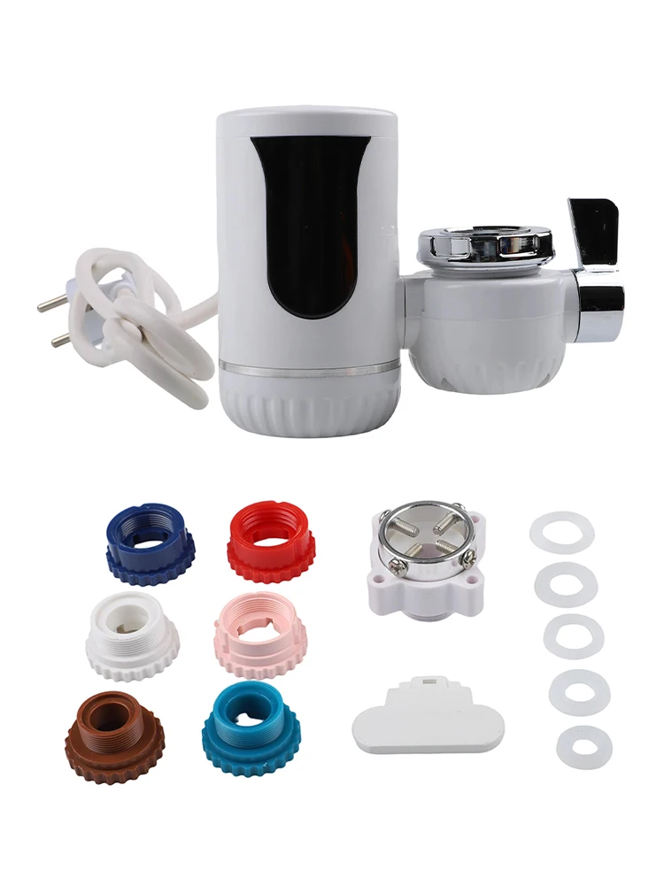 14*13*6.5cm Tankless Water Heater Bathroom Fixture Space Saving Design Heat Performance Optimization Long-lasting