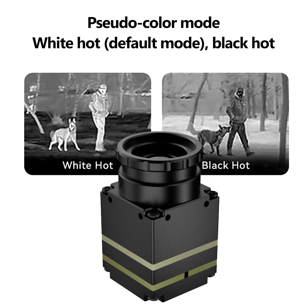 FPV Thermal Imager Camera Module S6 640x512 9mm Lens with CVBS Interface 60HZ Supports UART Serial Protocol  for RC Drones Parts