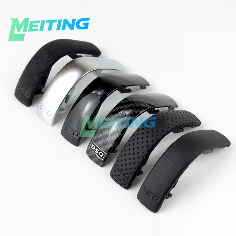 Adecuado para Volkswagen Golf 6 7 R GTI Passat B7 B8 CC R20 Jetta MK6 GLI cromo/mate estilo de coche DSG palanca de cambios lev