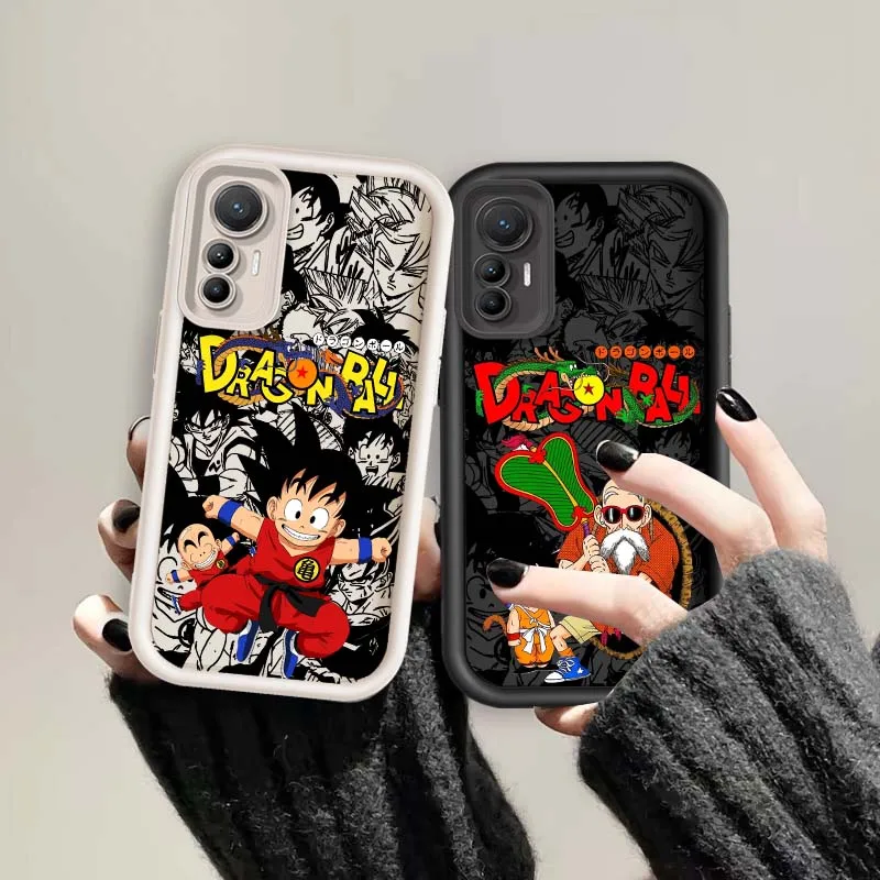 

Dragon Ball Krillin Son Goku For Xiaomi Mi 15 14 14T Redmi 13 13T 13C 12C 14C 12 12T 11 11i Lite Pro 5G Eye Ladder Phone Case