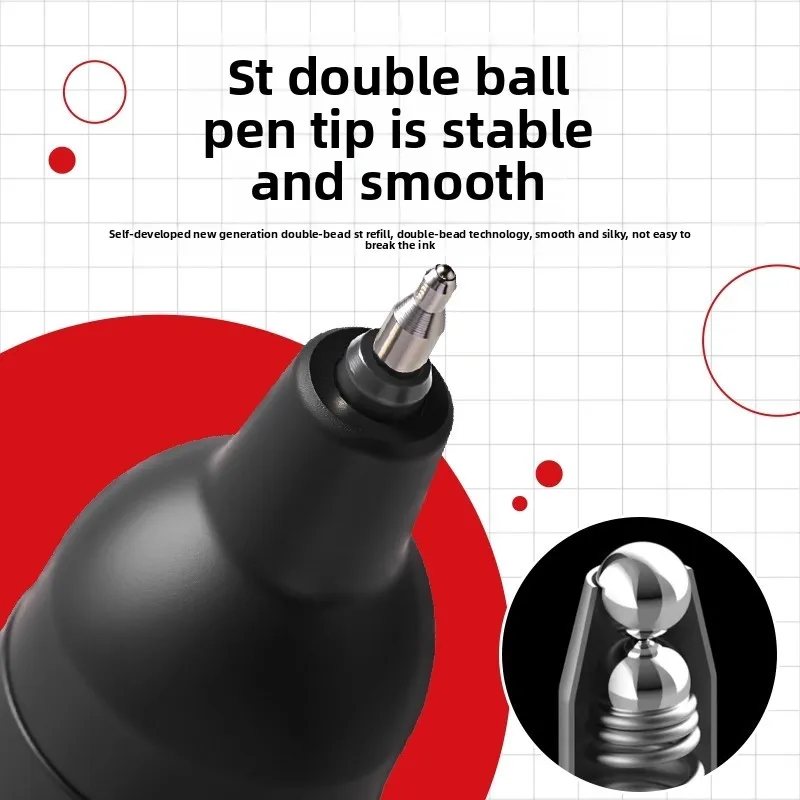 قلم جل محدود من KACO Coca-Cola، Kawaii Cherry Pull-Tab Ins لتخفيف الضغط، Canetas 0.5 مم أسود للواجبات المنزلية واللامتحان والمخطط