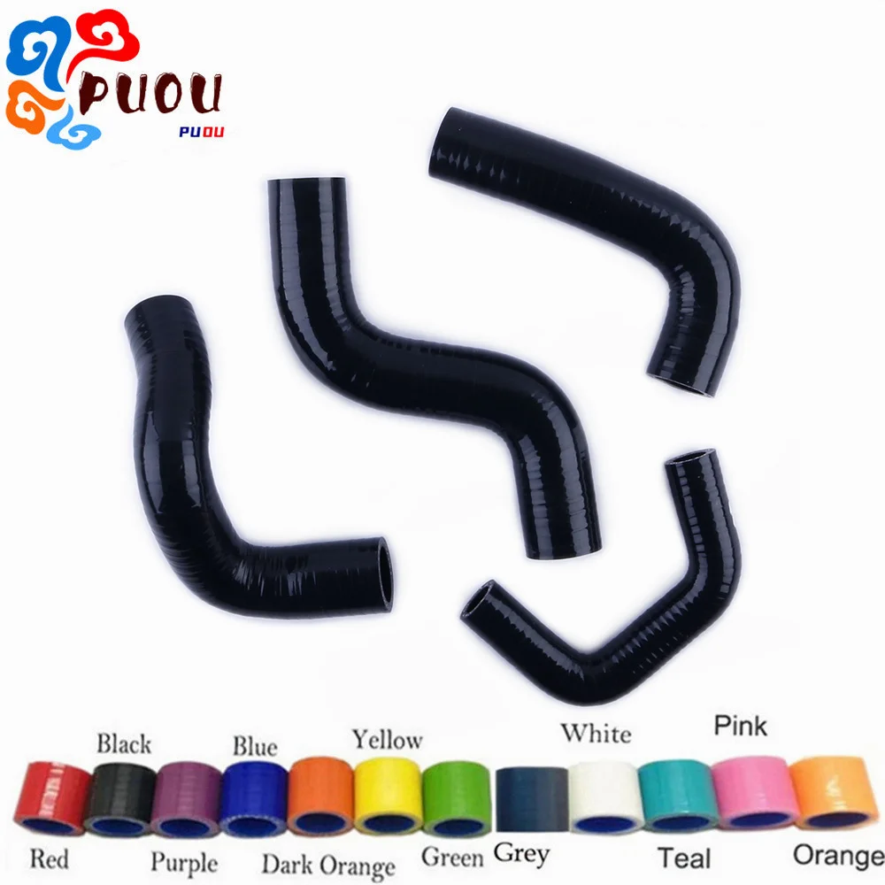 

Fit Nissan March Micra K11C K12 CG13DE 4AT 1.3L 92-03 Silicone Pipe Radiator Hose Cooling Kit