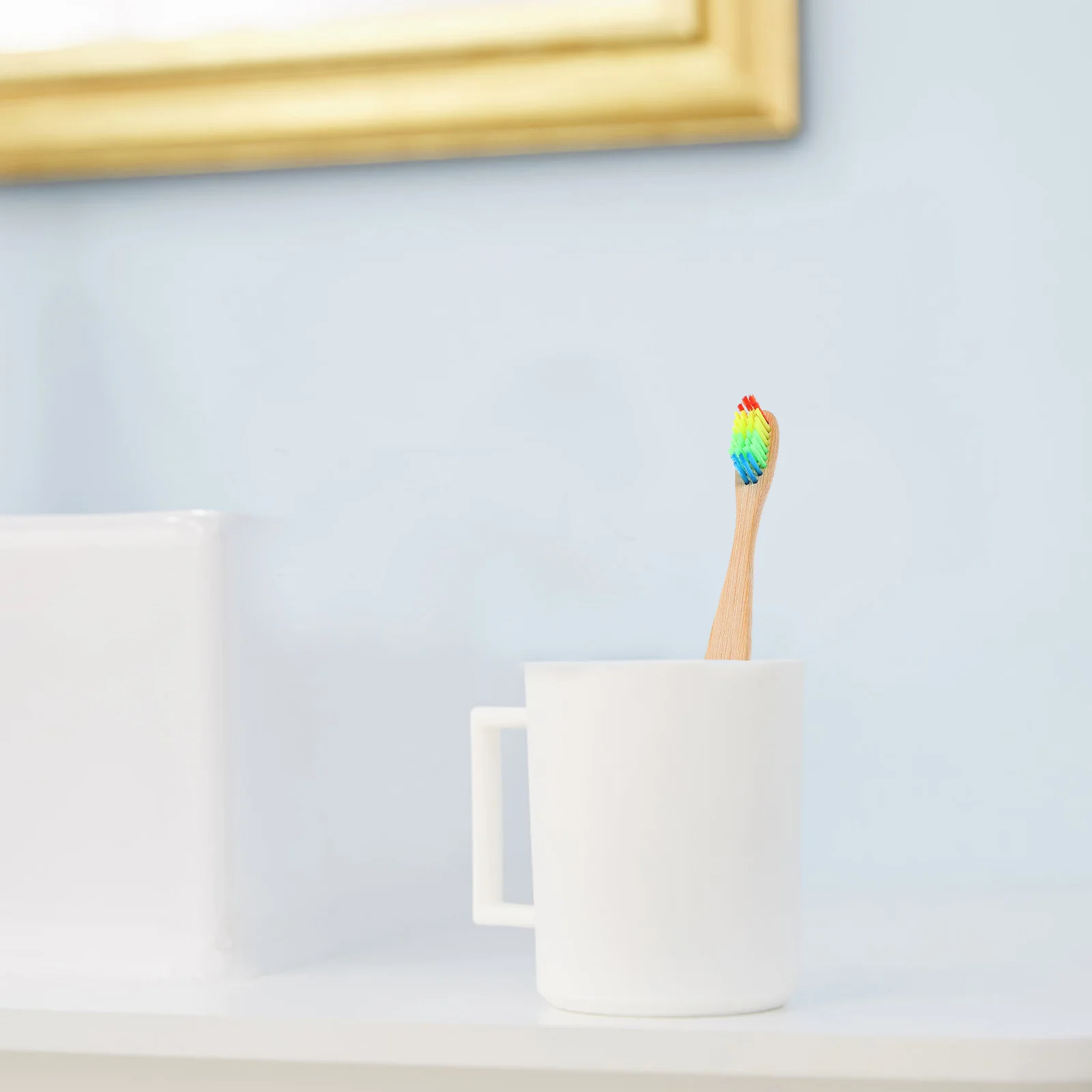 10 قطعة فرشاة أسنان مصنوعة من خشب الخيزران سطح أملس آمنة متينة ضرورة يومية هدية فرشاة أسنان فرشاة أسنان من الخيزران #1