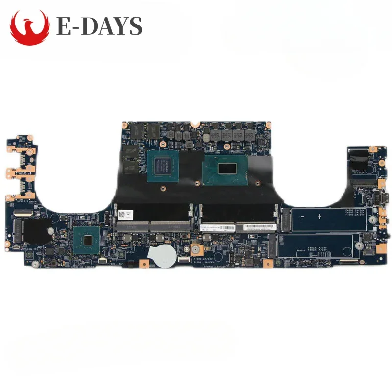 High QualityFor Lenovo ThinkPad X1 Extreme 2nd Gen Laptop Motherboard 18809-2 Mainboard CPU I7-9750H DIS N18P-G0-MP-A1 100% Test