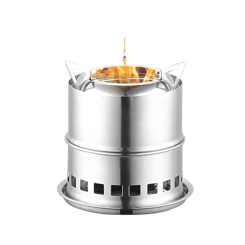

Бездымный камин с камином и съемной зольной кастрюлей, портативный инструмент для кемпинга на открытом воздухе, огонь, инструмент для двора, патио, сада