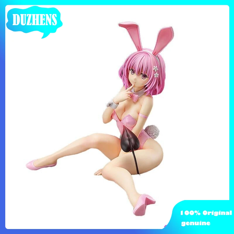 100% Original:To LOVE Ru Momo Belia Deviluke Bunny Girl B style 24cm PVC Action Figure Anime Figure Model Toy Figure Doll Gift