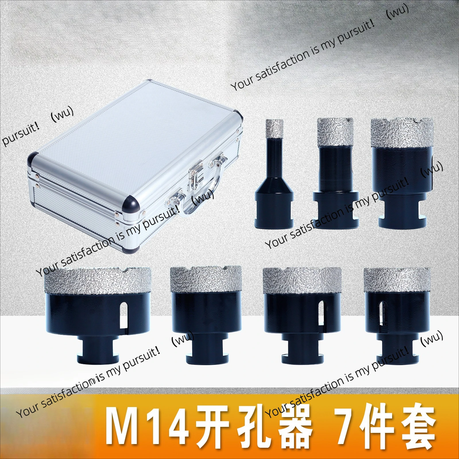 M14 brazing hole opener set Diamond stone tile punching Angle grinder hole drill bit