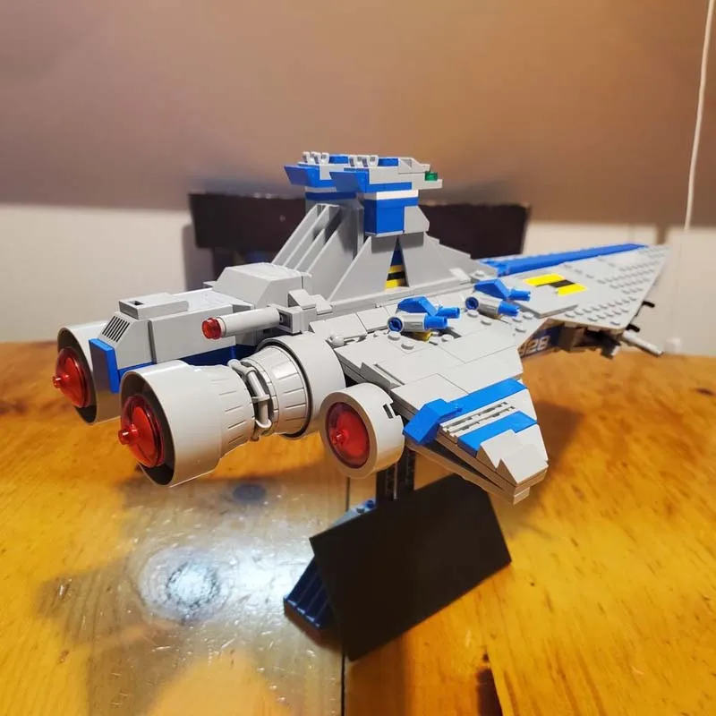 780 PCS Star Battle Galactic Venator Alt Build 10497 MOC Customize Modular Building Block Popular Model DIY Assembly Toy Gift