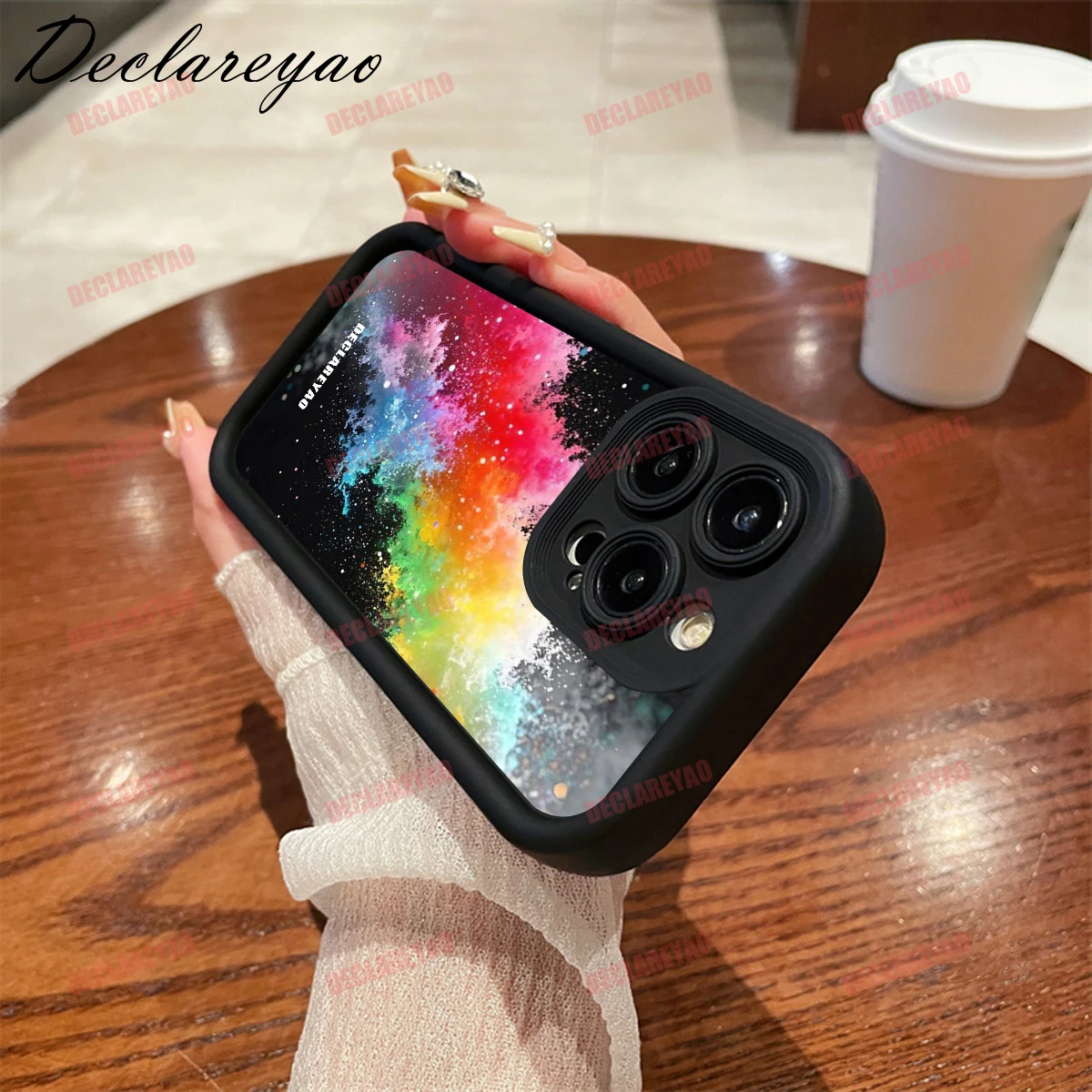 DECLAREYAO Matte Light Slim TPU Soft Coque For Realme Q5 C63 9 V5 Narzo C75 13 GT6 V25 14 Pro 8 C61 Plus Case Cover Shockproof