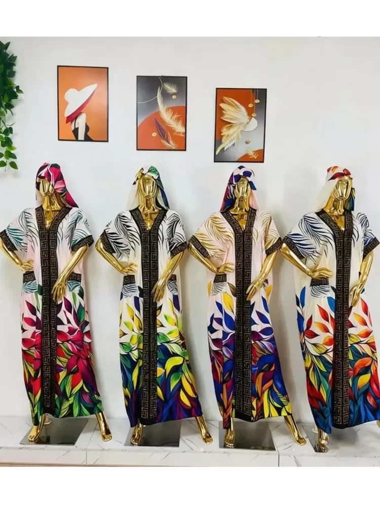 فساتين أفريقية للنساء Vetement فام Dashiki عباية فستان ماكسي ملابس أفريقيا فساتين Dashiki أنقرة 2026 ربيع الخريف جديد
