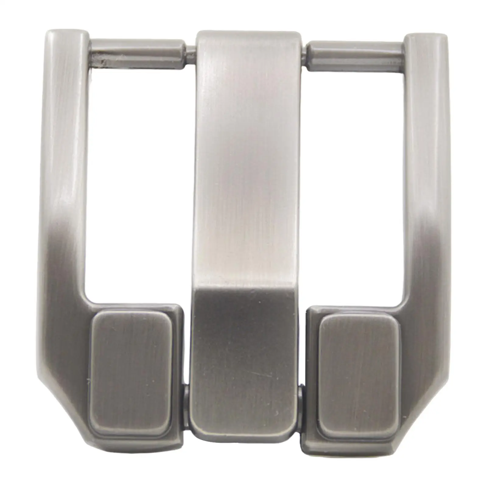 4cm Silver Belt Buckle Head Zinc Alloy Single Tongue Antique Style for Leather Craft DIY Webbing Strap Waistband Repair Parts