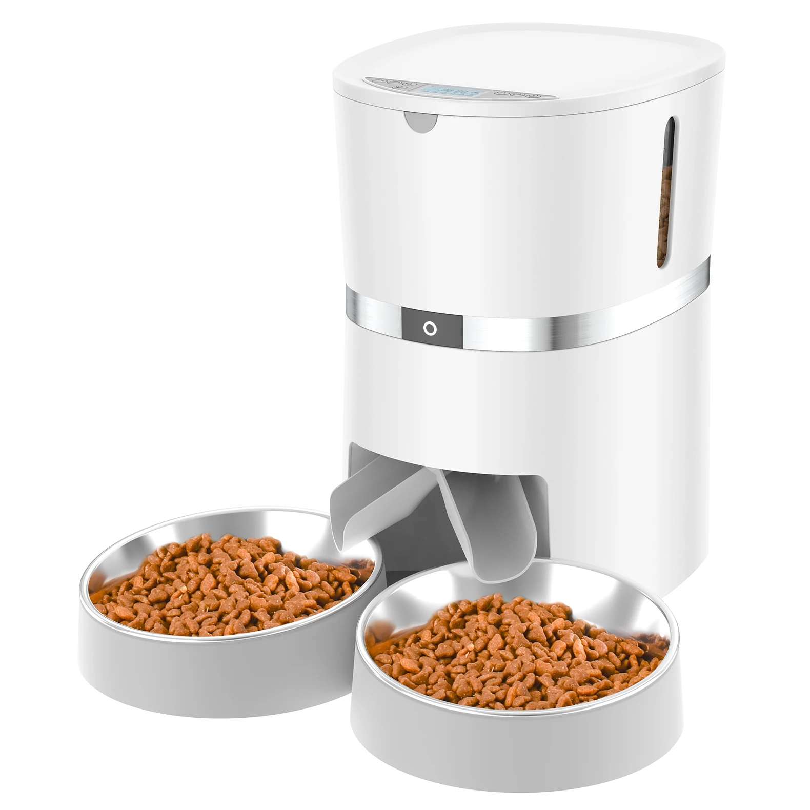 Best Seller One Bowl Two Bowls Dog Cat Pet Dispenser Automatic Feeder OEM/ODM Welcome Accepted