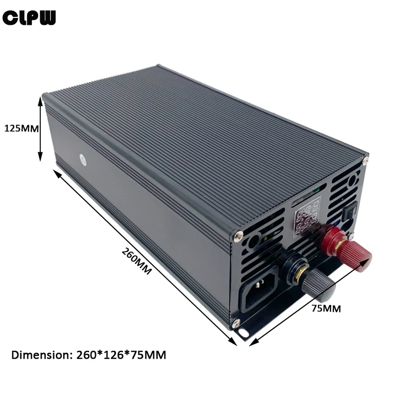 Adjustable 1500W Switching Power Supply 0-12V 13.8V 24V 28V 36V 48V 60V 72V 80V Digital Display Voltage Current Regulated SMPS