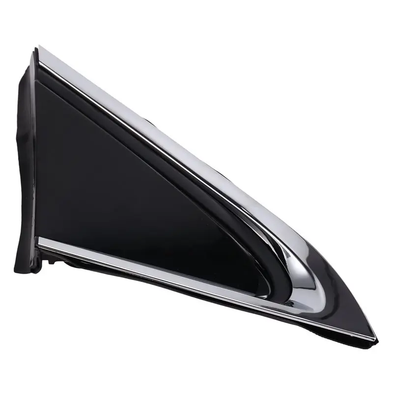 

AS57-Car Side Mirror Molding Triangle Garnish Panel For Ford Edge 2015-2022 Front Pillar Trim Plate