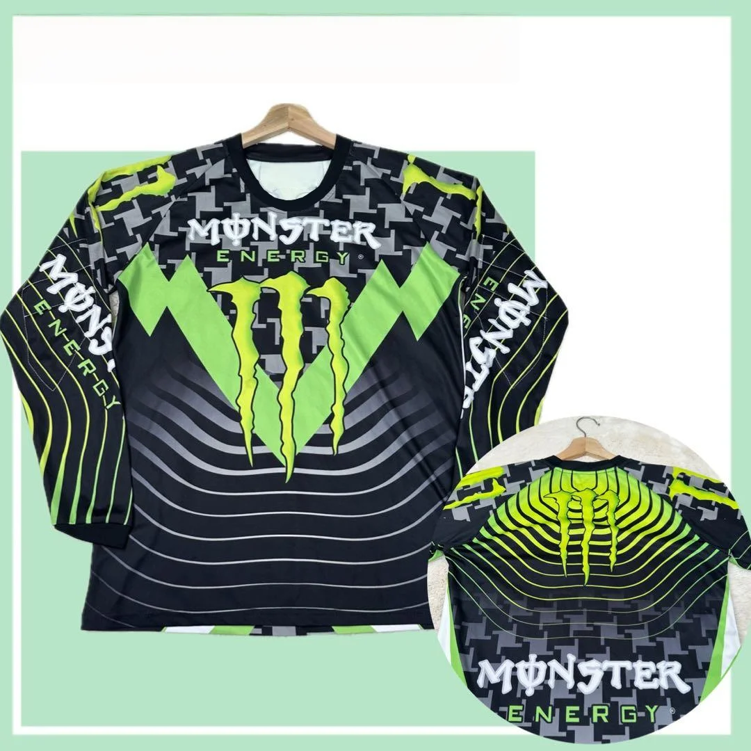 

Камуфляжная ветровка Monster с длинными рукавами и 3D-принтом, привлекательный уличный байкерский повседневный спортивный топ