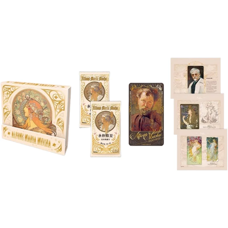 

Kayou Official Genuine Eternal Mucha Heritage Collection Cards - Blossom Album Series First Edition Official Collectible Cards