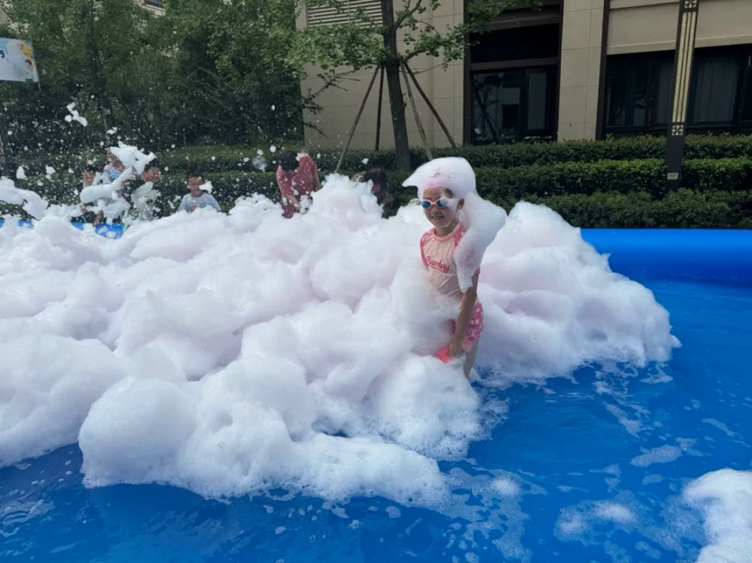 High Concentrate Bubble Foam Powder for Foam Machine Pool Party Water Park Bar