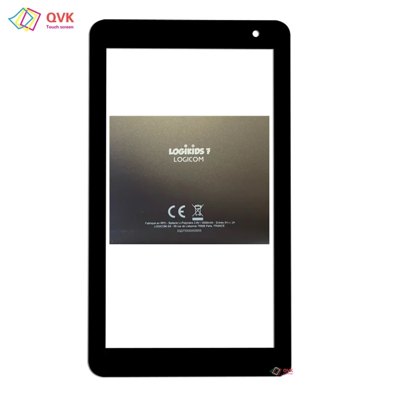 LOGICOM LogiKids Tablet com tela sensível ao toque capacitiva, 7 "Preto, PC Capacitor Sensor