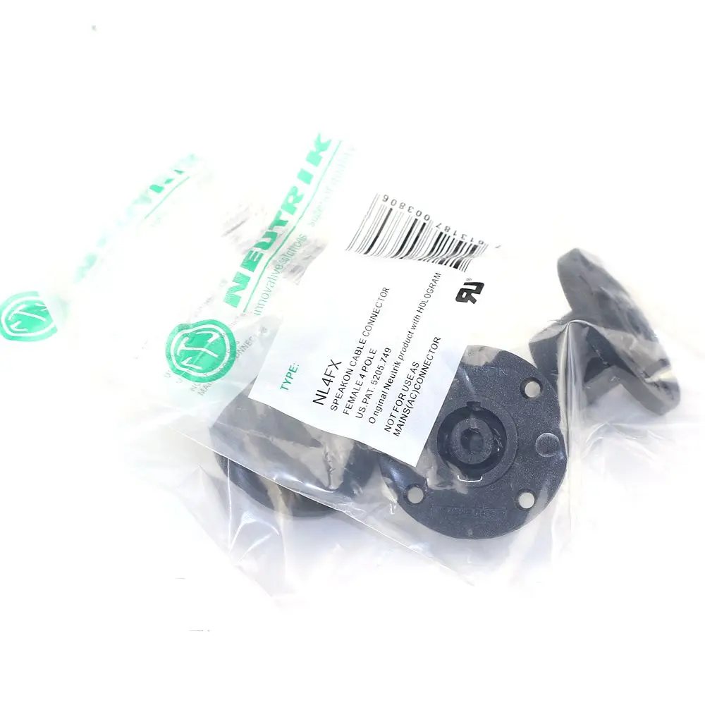 Imagem -06 - Conectores de Áudio tipo Nl4mpr Nl4md-v Polo Plug Conector Macho Nl4fx Macho 30 Pcs