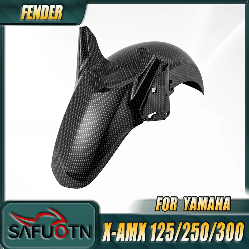 

for X-MAX XMAX 300 Front Tire Hugger Fender Mudguard For Yamaha X-MAX 125 250 300 2023 2024 Motorcycle Wheel Splash Guard Parts