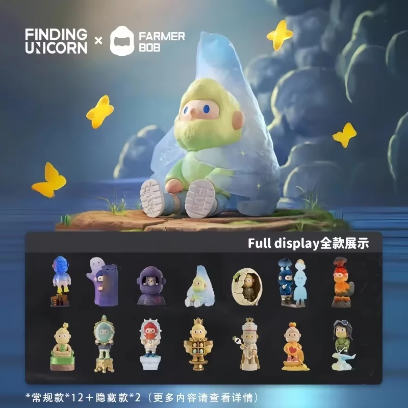 Authentische Fiona Sit Farmer Bob If Emotions Respond Series Blind Box Zweite Generation Vinylpuppe Trendige Puppe Handgefertigte süße Geschenke