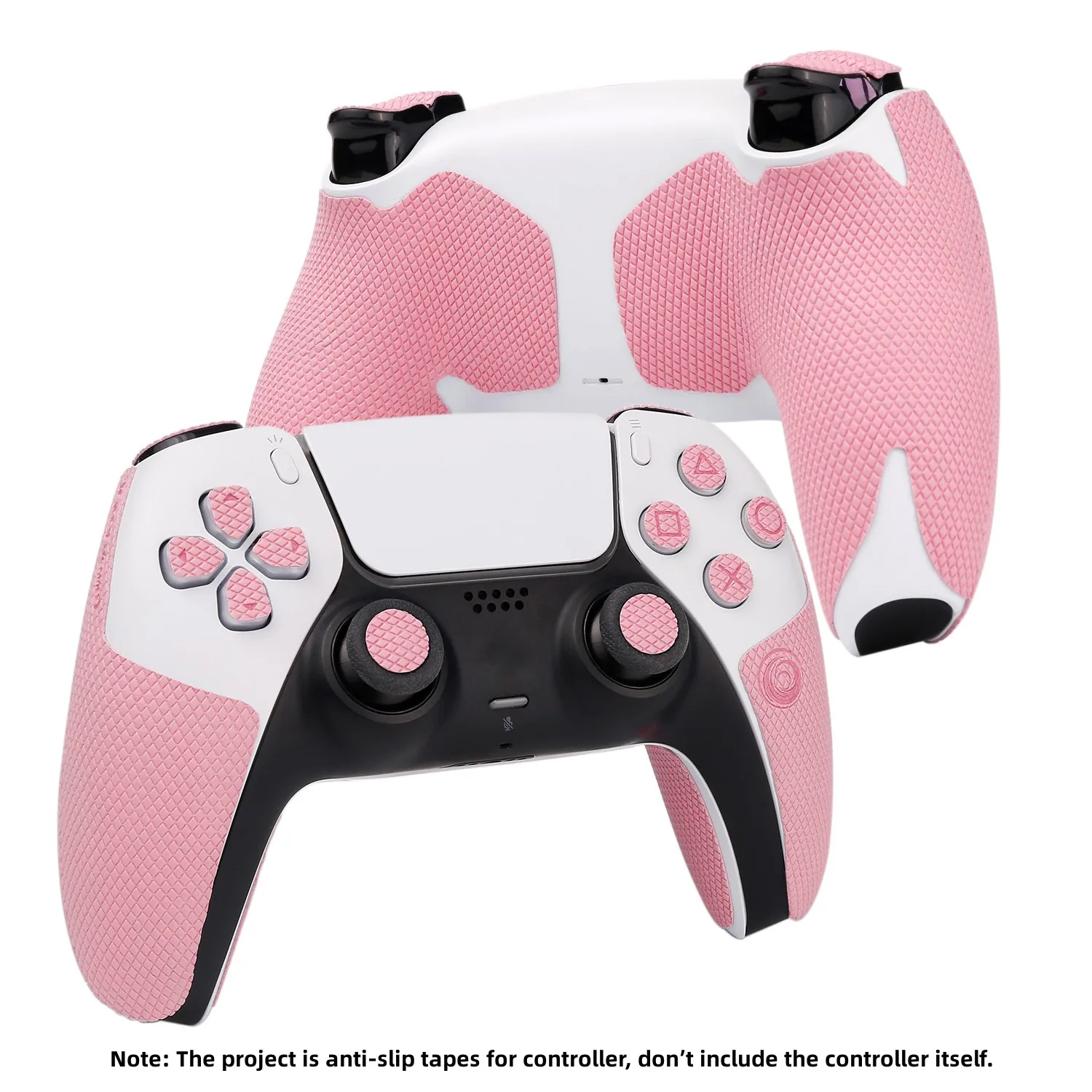 Talong ames Pro Version Controller Griff band kompatibel mit Playstation 5 Dual sense, Tasten, Auslöser, rutsch fester Anti-Schweiß (pink)