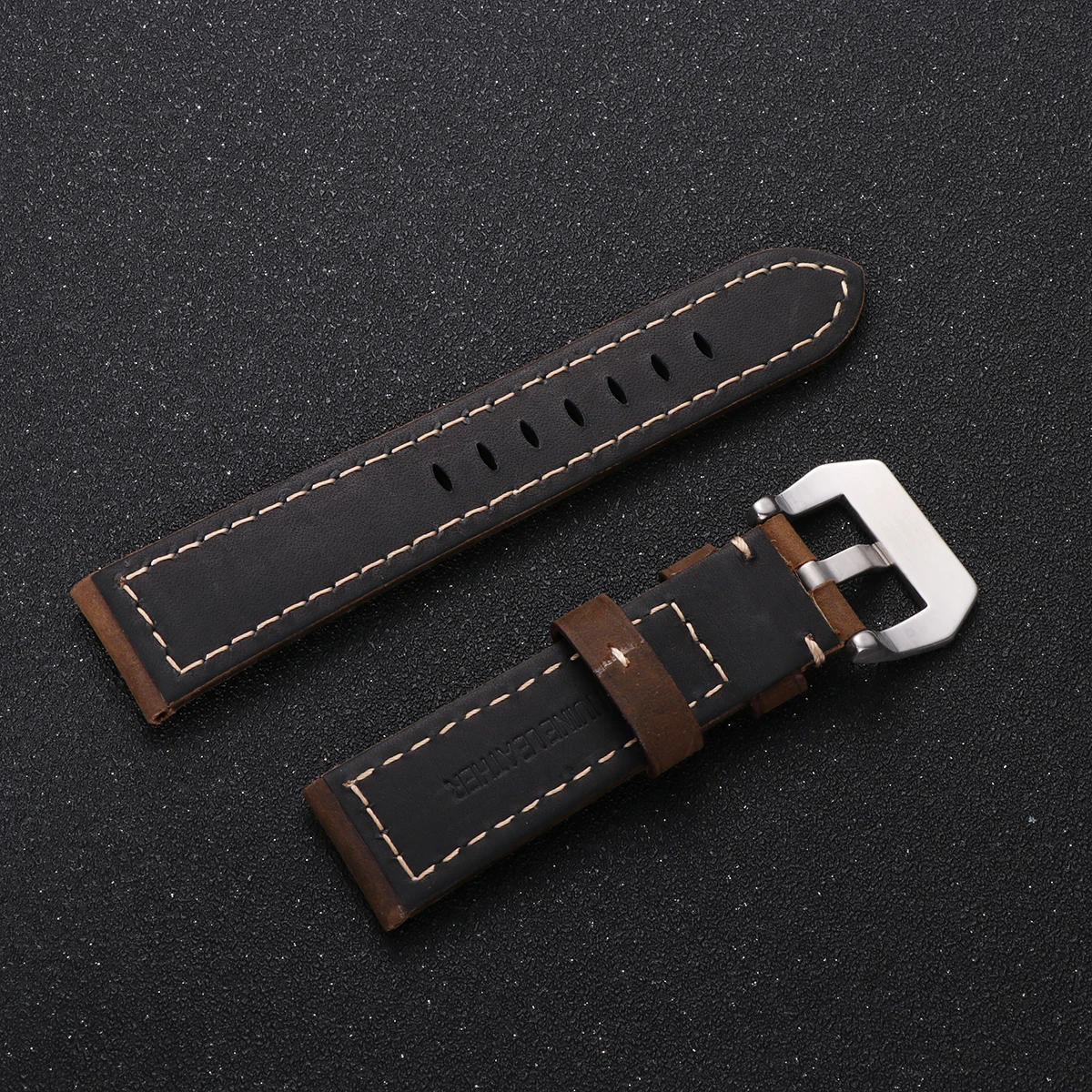 

1pc Watchband Universal Large Dial Retro Watchstrap Durable Comfortable Stylish Buckle Fits Any Occasion