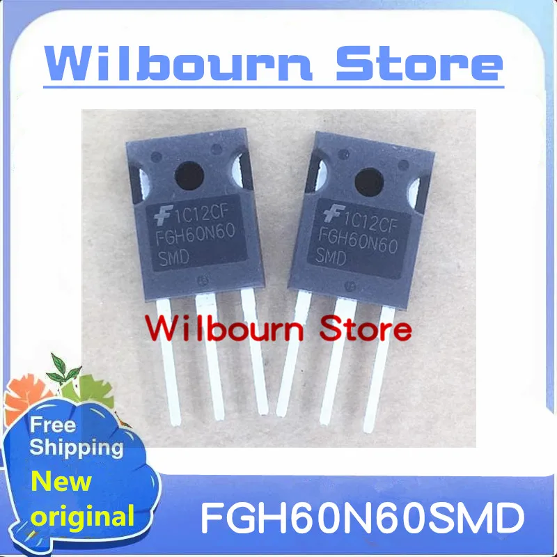 

Новые оригинальные 20 шт. FGH60N60SMD FGH60N60 TO-247 60A 600 В