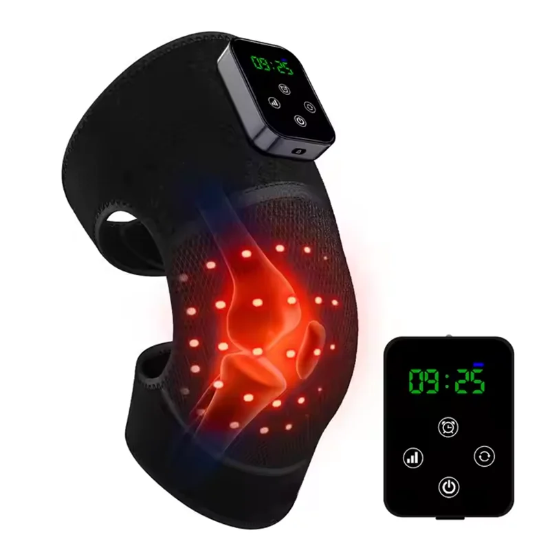 

Cordless Red Light Therapy Knee 670nm 850nm medical red light therapy knee ankle Pain Relief Pad red light therapy knee massage