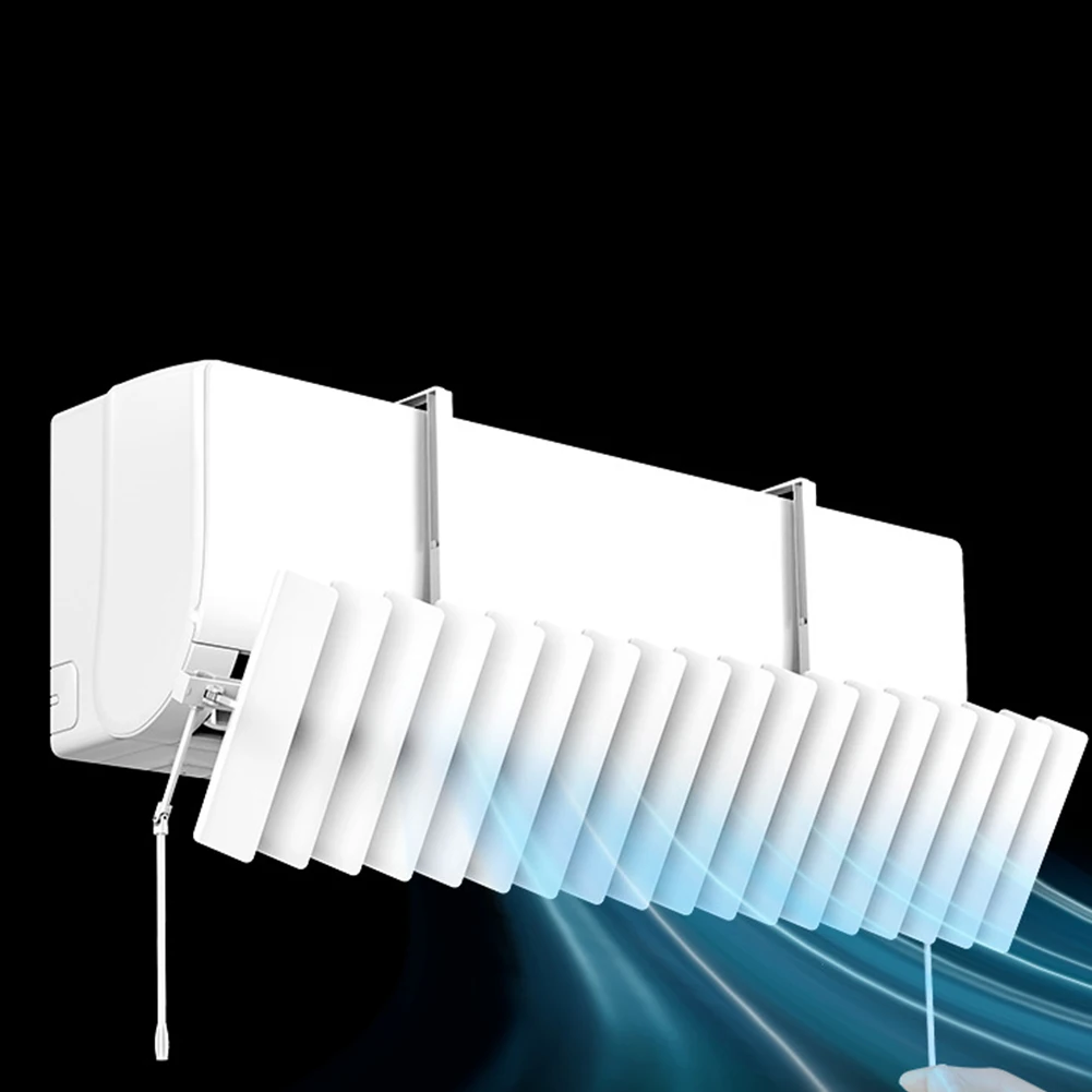 Adjustable Louver Air Conditioning Deflector Home Climate Control Adjustable Airflow Direction Cover Easy Installation Process