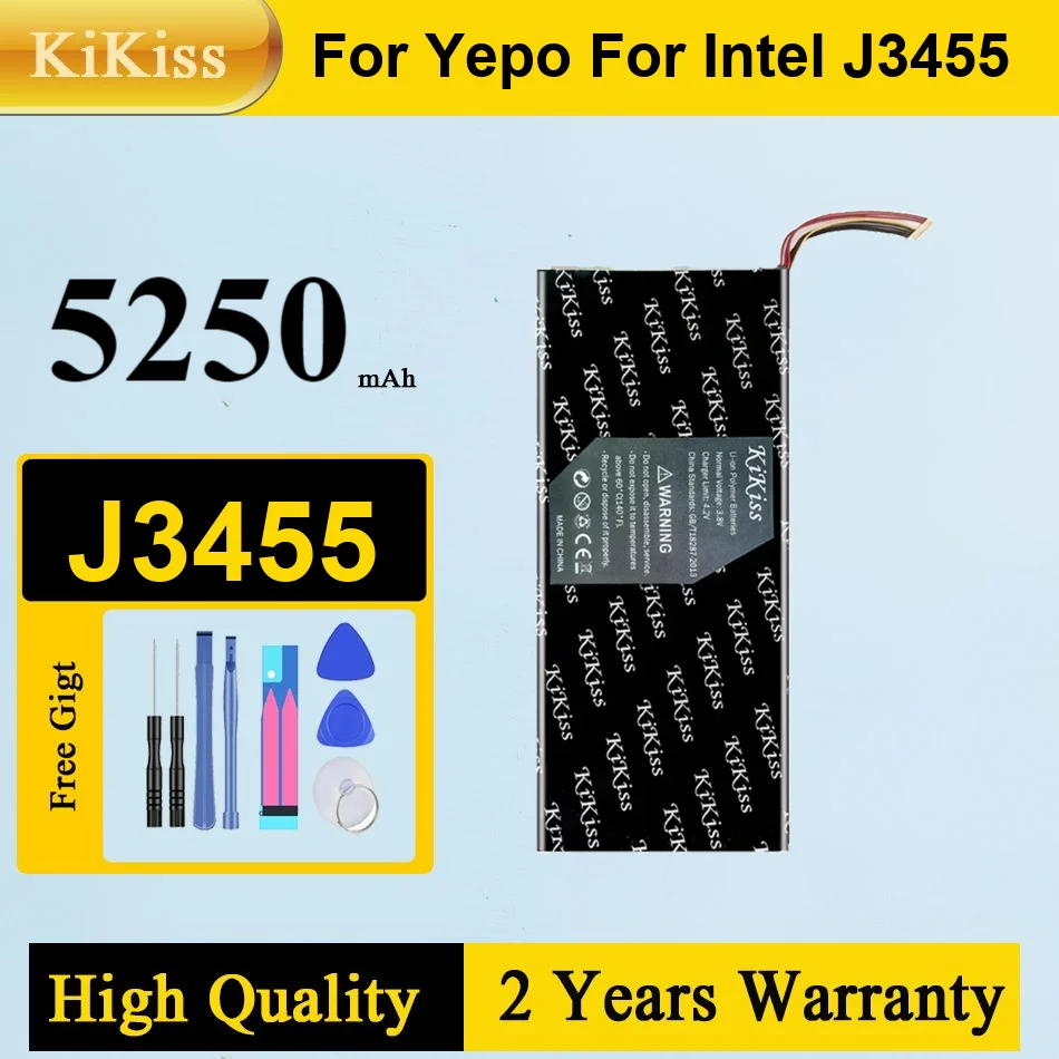 

Аккумулятор Kikiss J3455 емкостью 5250 мАч для Yepo Intel
